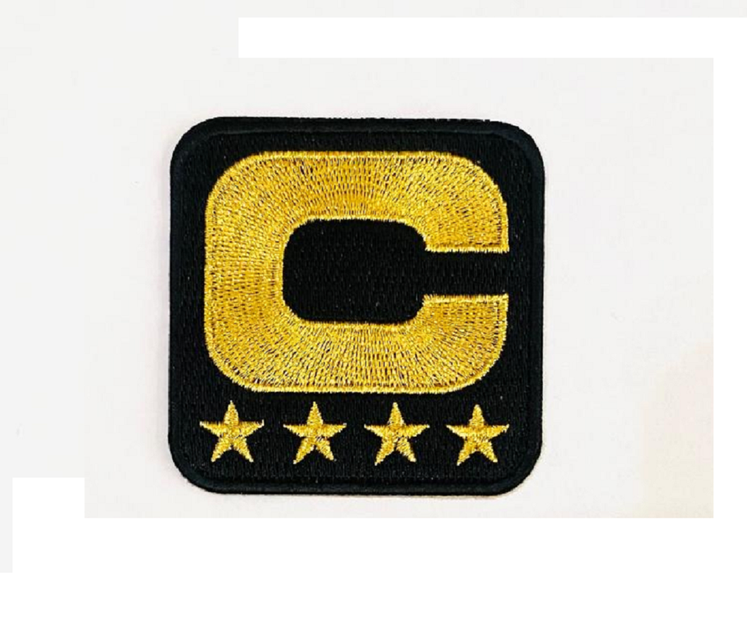 Black and gold  Captain C Patch 2.5