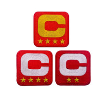 Load image into Gallery viewer, Kansas City Chiefs Captain C patch Iron/Sew on 2.5" x 2.5" Patrick Mahomes
