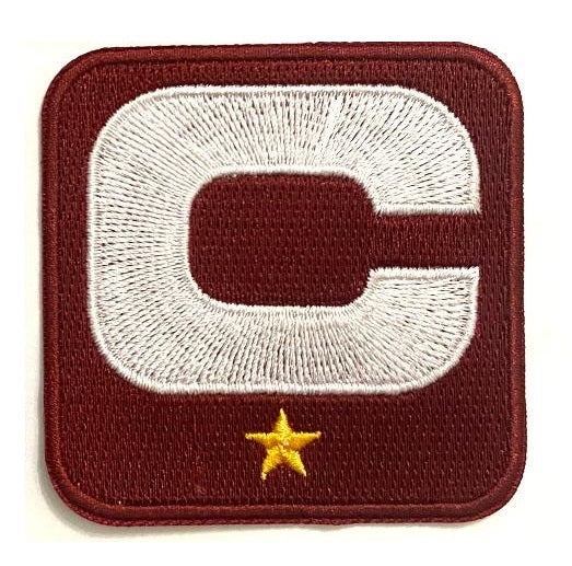 Cap Commander Patch Washington Commanders Captain C patch – NHLPATCHES.