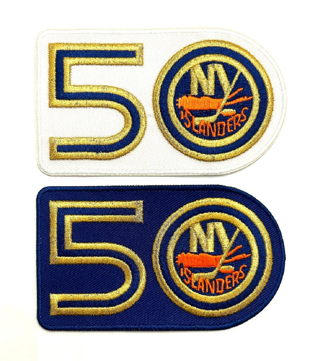 New York Islanders 50th anniversary jersey patch