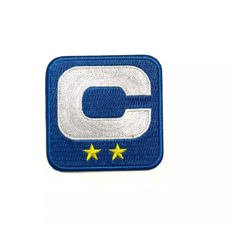 Detroit Lions Captain C patch 2 Stars 2.5