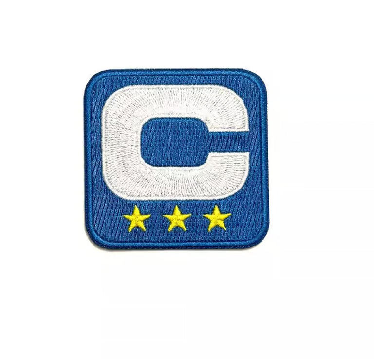 Detroit Lions Captain C patch 3 Stars Iron/Sew On