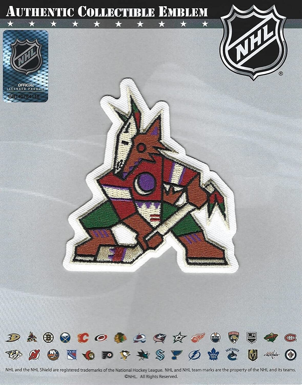 Arizona Coyotes Kachina Primary Team Logo Jersey Patch