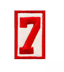 Ted Lindsay #7 Memorial Jersey Patch Red Wings