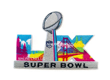 Load image into Gallery viewer, Super Bowl LX 60 Patch Flex Chrome Plastic
