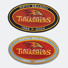 Load image into Gallery viewer, A Lot of Two Atlanta Thrashers 5th Anniversary Team Logo Jersey Shoulder Patch
