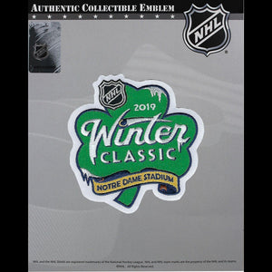 2019 NHL Winter Classic Jersey Patch Chicago Blackhawks Vs Boston Bruins