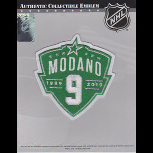 Mike Modano Retirement Jersey Patch Dallas Stars