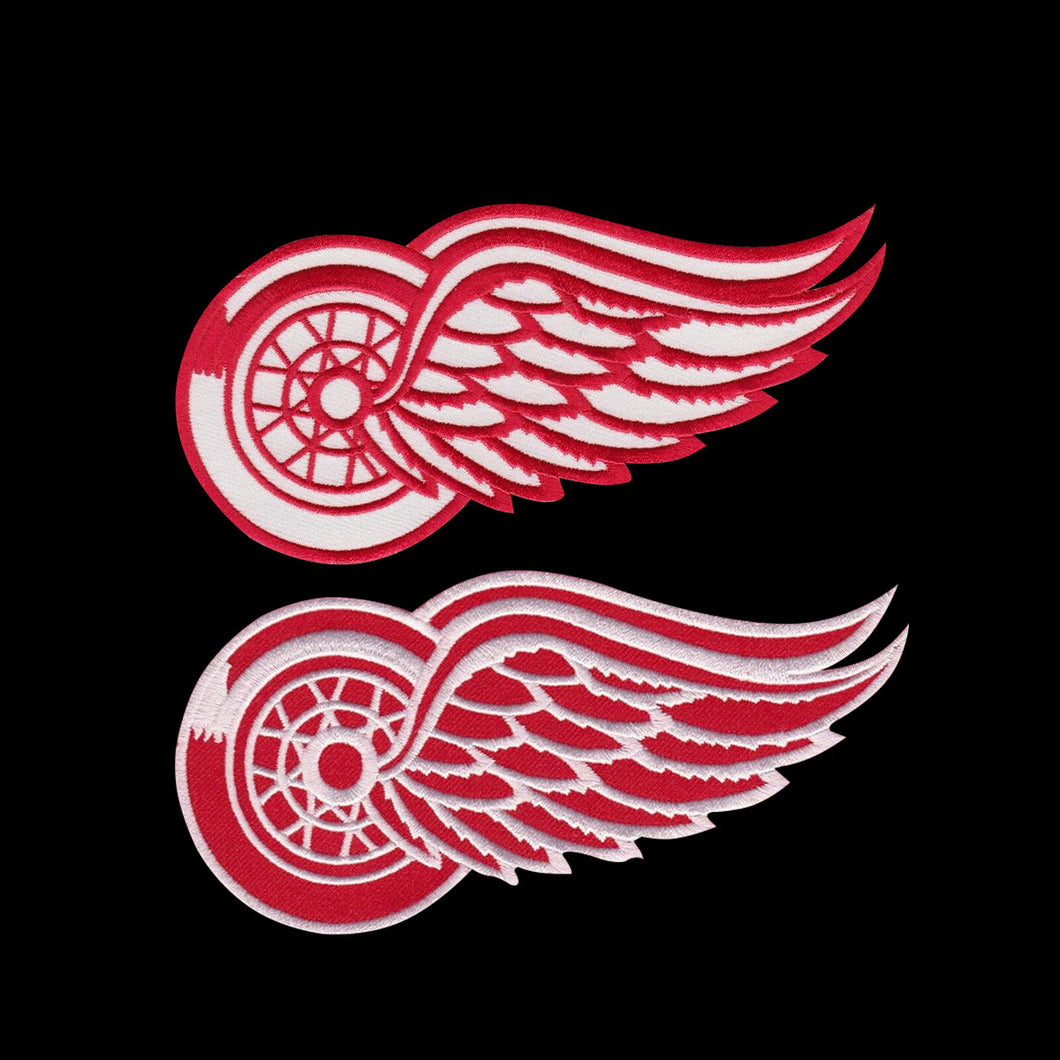 NHL Detroit Reds Wings Team Logo Patch Jersey Steve Yzerman Jersey Lot of Two