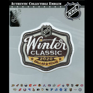 2020 NHL Winter Classic Game Jersey Patch Dallas Stars Vs Predators