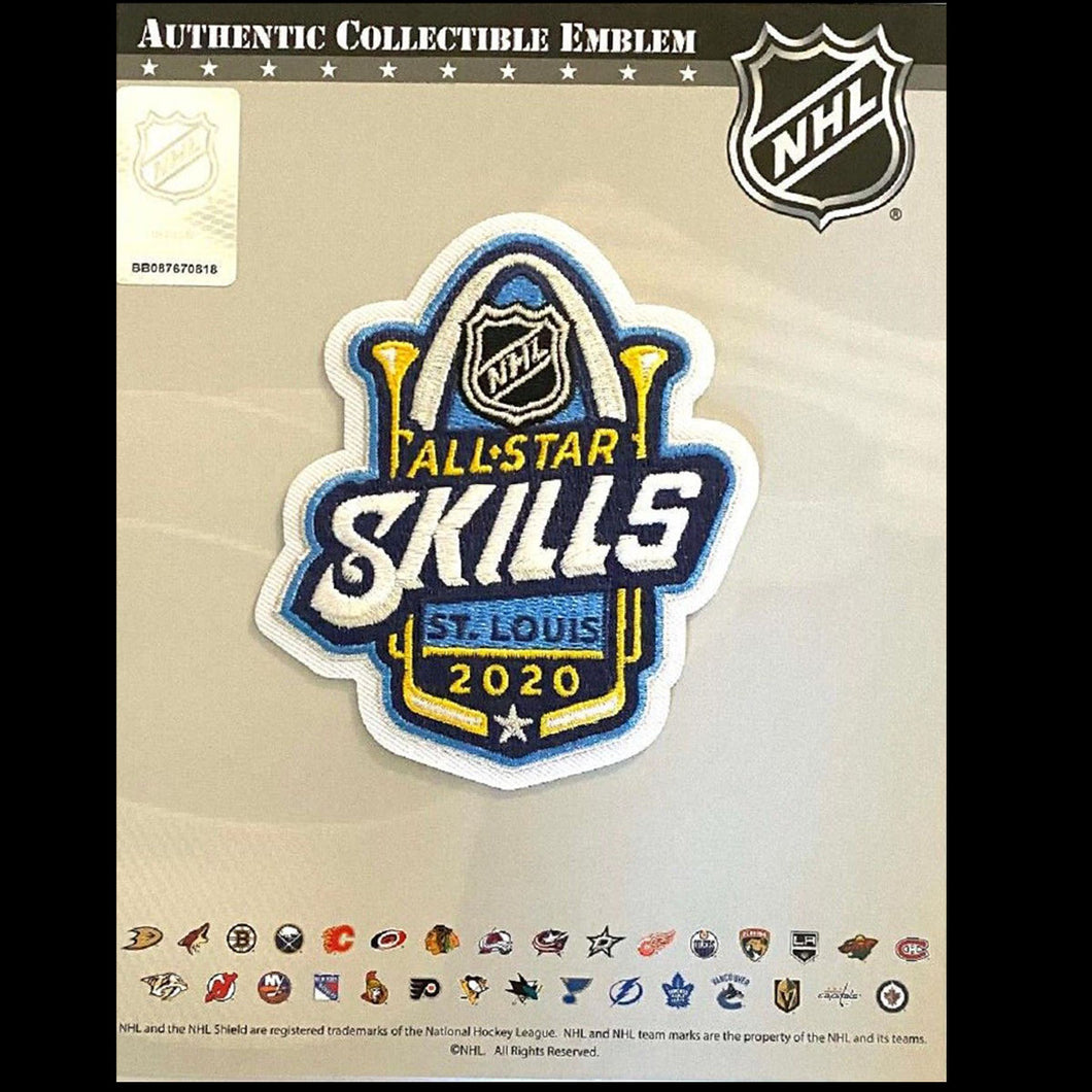 NHL All Star Skills Patch St. Louis Blues 2020