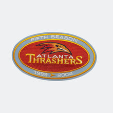 Load image into Gallery viewer, A Lot of Two Atlanta Thrashers 5th Anniversary Team Logo Jersey Shoulder Patch
