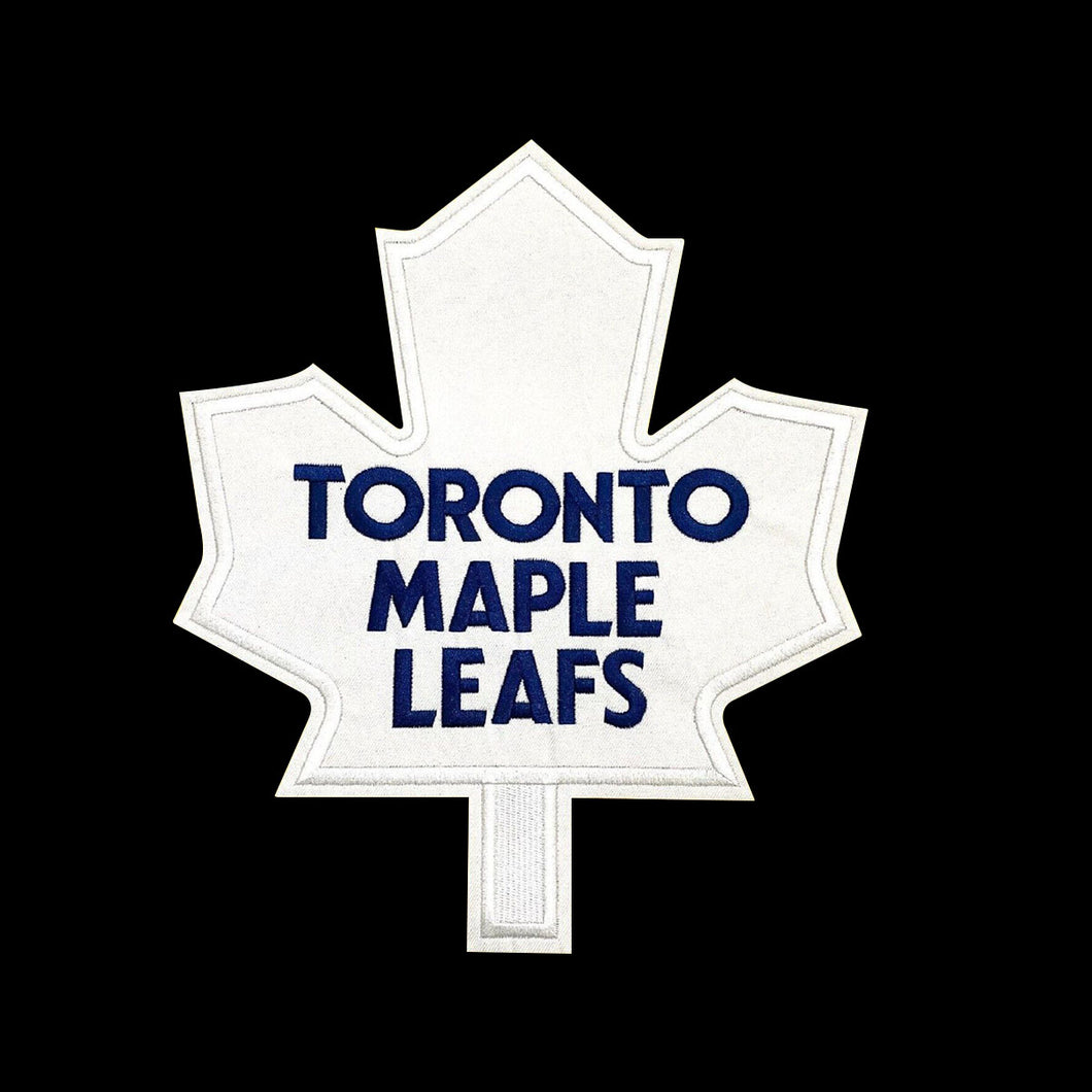 Toronto Maple Leafs Team Logo Large White Home Jersey Front Patch Crest Emblem