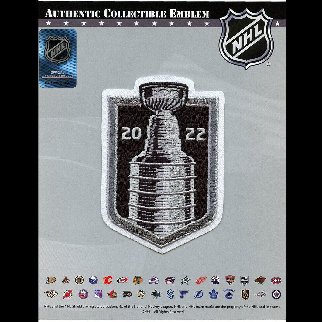 2022 NHL Stanely Cup Championship Final Patch