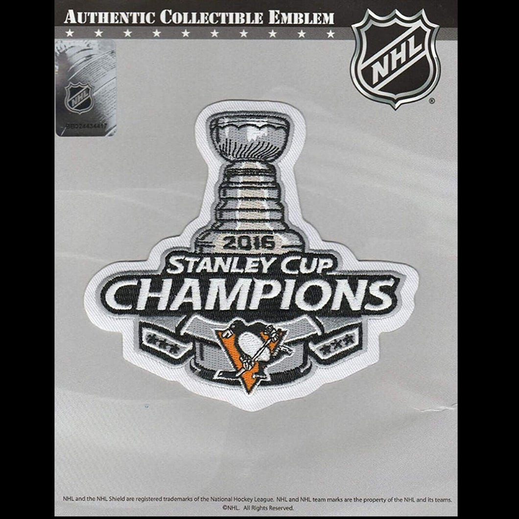 2016 NHL Stanely Cup Champion Patch Pittsburgh Penguins