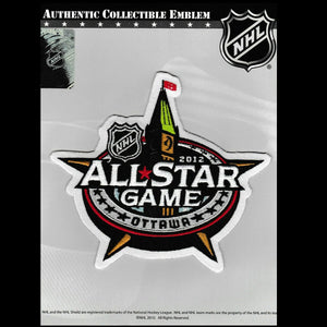 2012 NHL All Star Game Patch Ottawa Senators