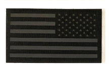 Load image into Gallery viewer, US Military Infrared IR USA Flag Patch Hook &amp; Loop Backing Camo/Green/Black
